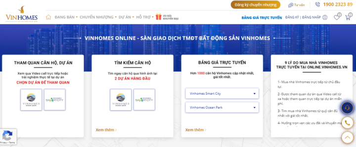 Vinhomes chính thức áp dụng mô hình kinh doanh O2O với mảng BĐS thứ cấp - 2