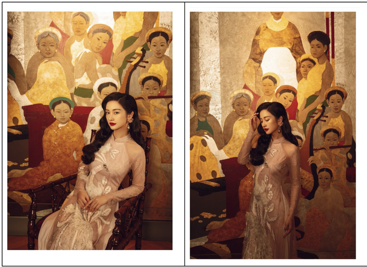 Ảnh: Mỹ nhân Việt dịu dàng, đầy quyến rũ trong tà áo dài Tết - 2