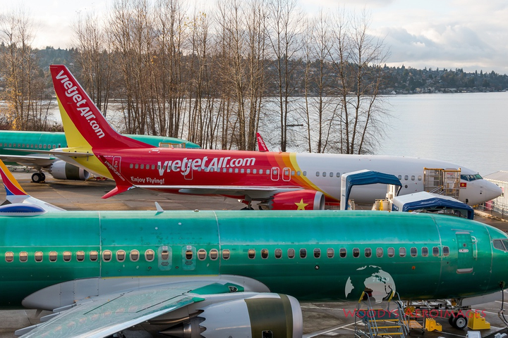 Ảnh: Hàng hot của 'ông lớn' Boeing đồng loạt gia nhập dàn phi cơ hàng không Việt - 13