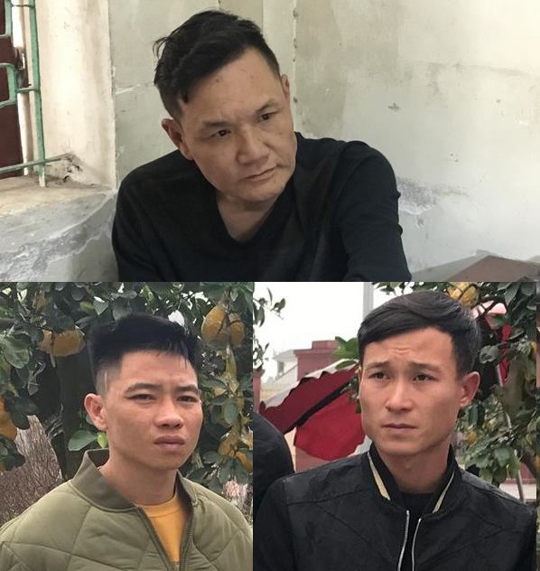 Công an Nghệ An bắt 3 kẻ đòi tiền bảo kê của người bán quất, đào dịp Tết - 1