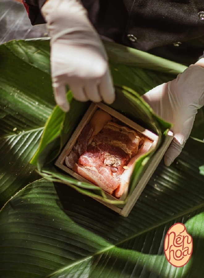 Bánh chưng Nếp Hoa gói trọn tinh hoa - nâng tầm quà Tết Việt - 3