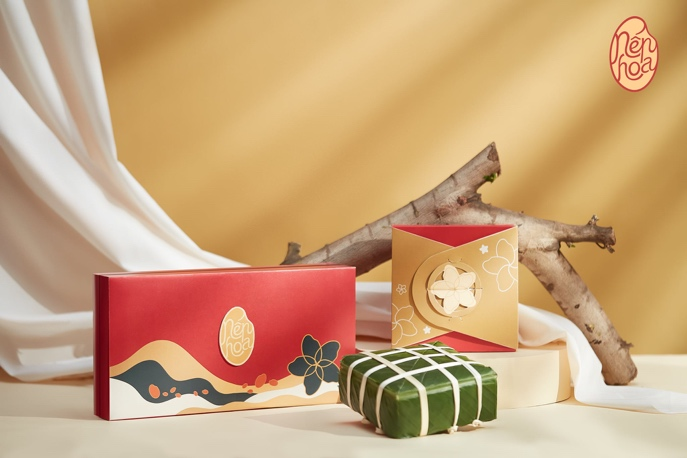 Bánh chưng Nếp Hoa gói trọn tinh hoa - nâng tầm quà Tết Việt - 5