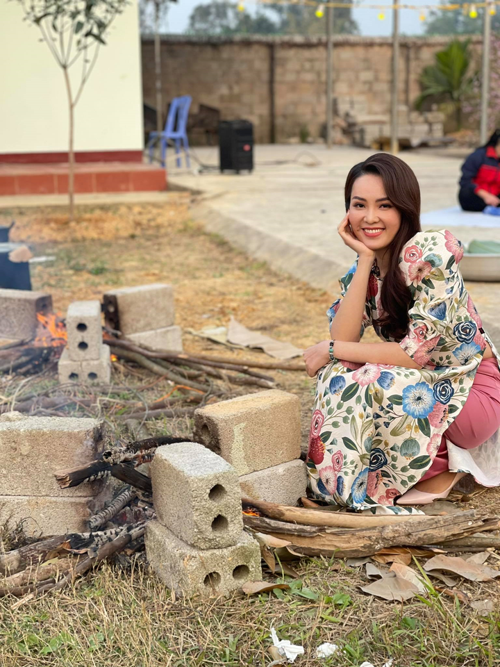 Á hậu Thụy Vân kể chuyện ghi hình cho VTV thời điểm dịch COVID-19 bùng phát - 2