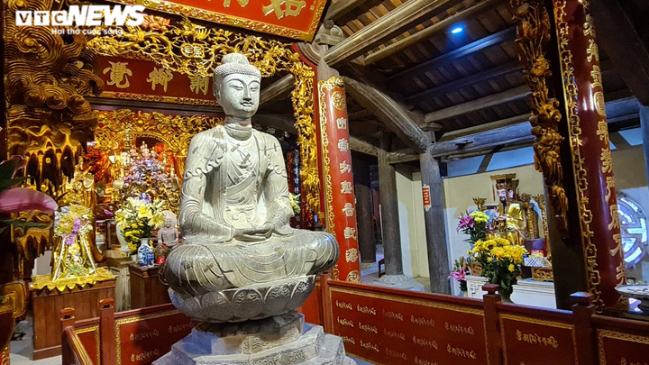 Khám phá chùa Phật Tích nghìn năm tuổi qua góc máy từ trên cao - 5