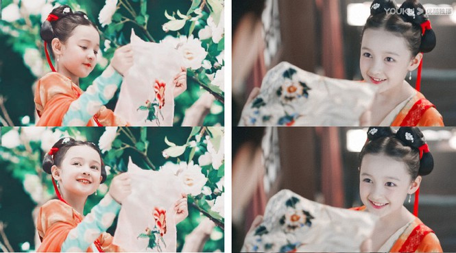 Dân mạng Trung Quốc 'phát cuồng' với tiểu mỹ nhân Tân Cương 10 tuổi - 2