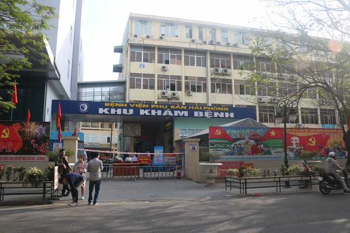 Phong tỏa Bệnh viện Phụ sản Hải Phòng do liên quan đến bệnh nhân mắc COVID-19 - 1