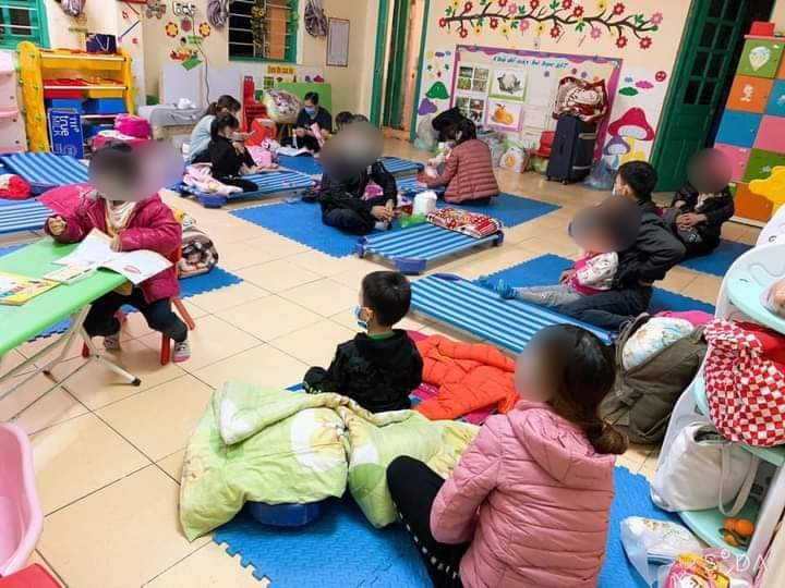 Đêm đầu tiên xa nhà trong nước mắt của bé 4 tuổi tại khu cách ly - 1