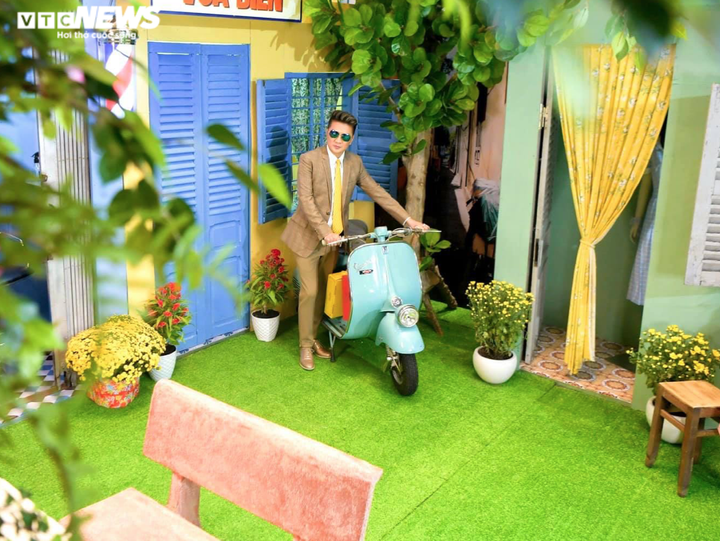 Mr Đàm chi bộn tiền biến biệt thự thành khung cảnh Sài Gòn xưa đón Tết - 4