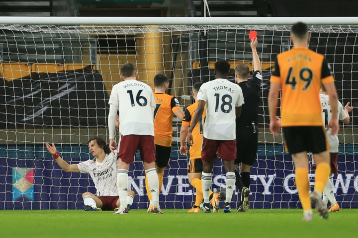 Kết quả Ngoại Hạng Anh: Nhận 2 thẻ đỏ, Arsenal thua ngược Wolverhampton - 2