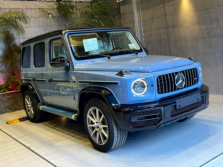 Mercedes-AMG G 63 màu độc xuất hiện trong garage của Cường Đô La - 5