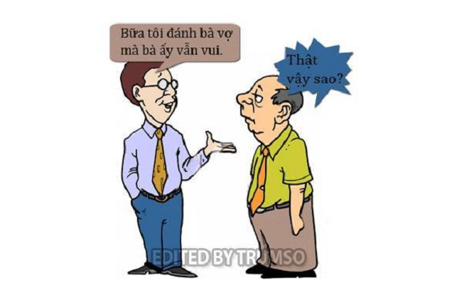 Bị chồng đánh vẫn sướng như điên - 1