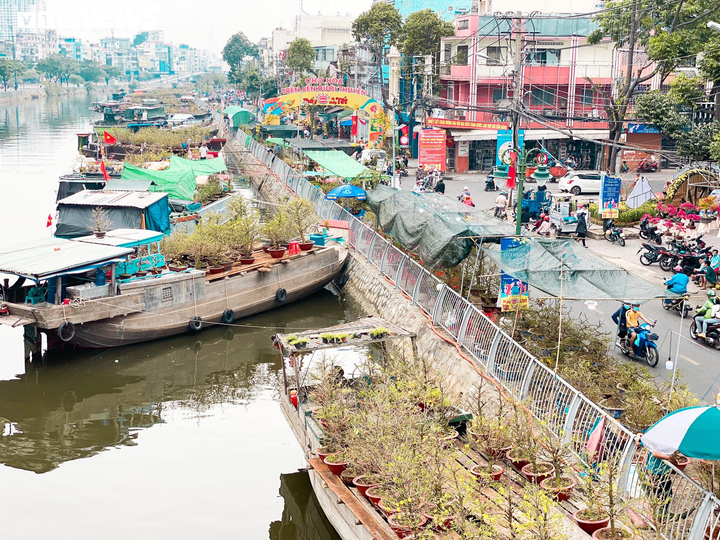 TP.HCM: Chợ hoa Bến Bình Đông đìu hiu, thương nhân thở dài vì ế khách - 1