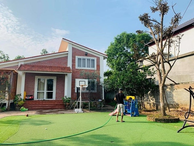 Hồng Đăng mê hưởng thú điền viên trong nhà vườn ở Vĩnh Phúc - 4