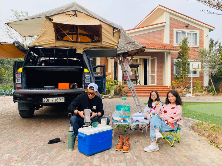 Hồng Đăng mê hưởng thú điền viên trong nhà vườn ở Vĩnh Phúc - 1