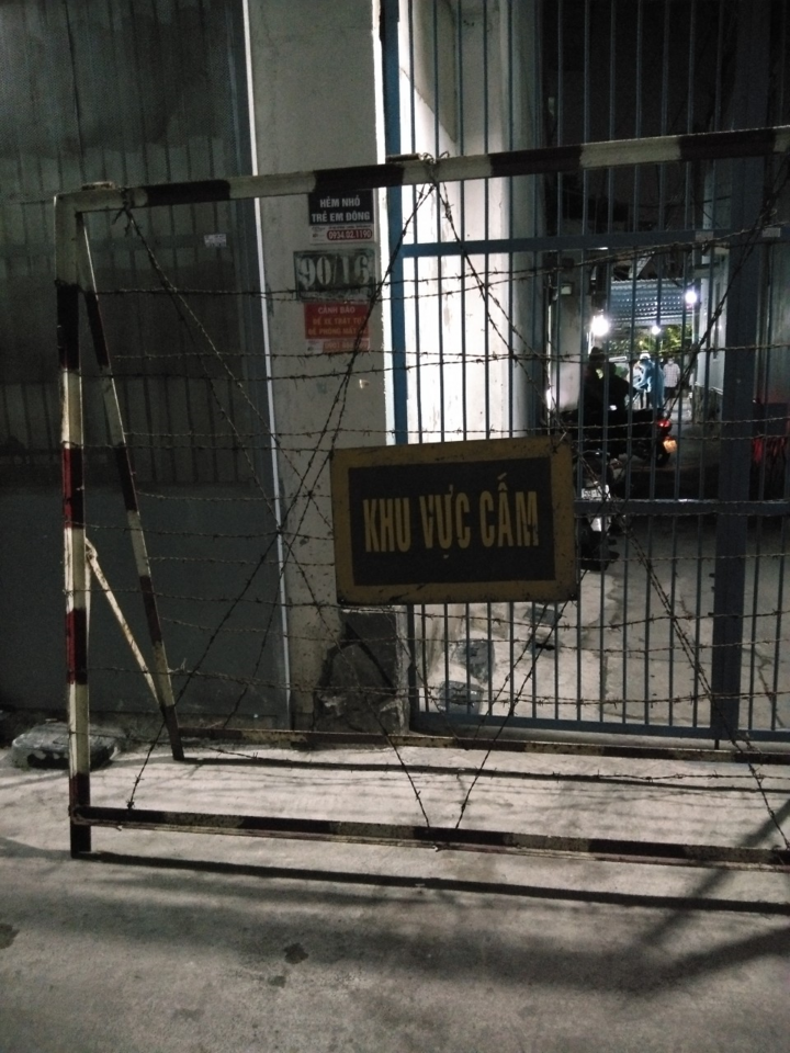 TP.HCM phong tỏa một nhà trọ ở quận Tân Bình - 1