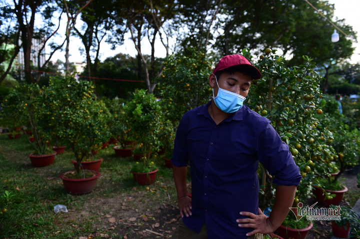 Hoa cảnh TP.HCM ngày giáp Tết: Giá giảm sâu, người mua vẫn thưa vắng - 14