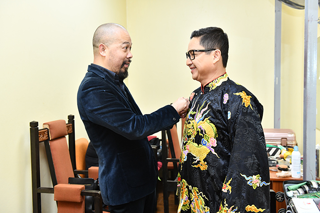 Hậu trường Táo Quân 2021: Lộ phiên bản Bắc Đẩu râu dài nam tính - 7