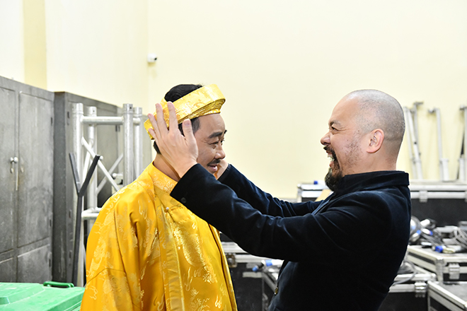 Hậu trường Táo Quân 2021: Lộ phiên bản Bắc Đẩu râu dài nam tính - 6