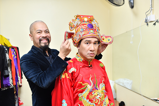 Hậu trường Táo Quân 2021: Lộ phiên bản Bắc Đẩu râu dài nam tính - 5