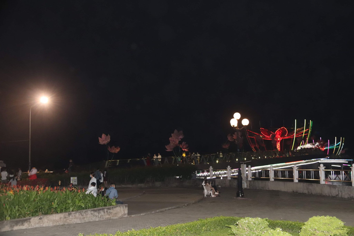 Pháo hoa rực sáng bầu trời Thủ đô mừng năm mới Tân Sửu 2021 - 11