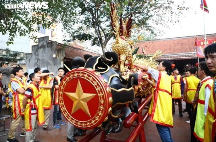 Hội rước pháo làng Đồng Kỵ: Nét văn hóa đặc sắc vùng quê Kinh Bắc - 1