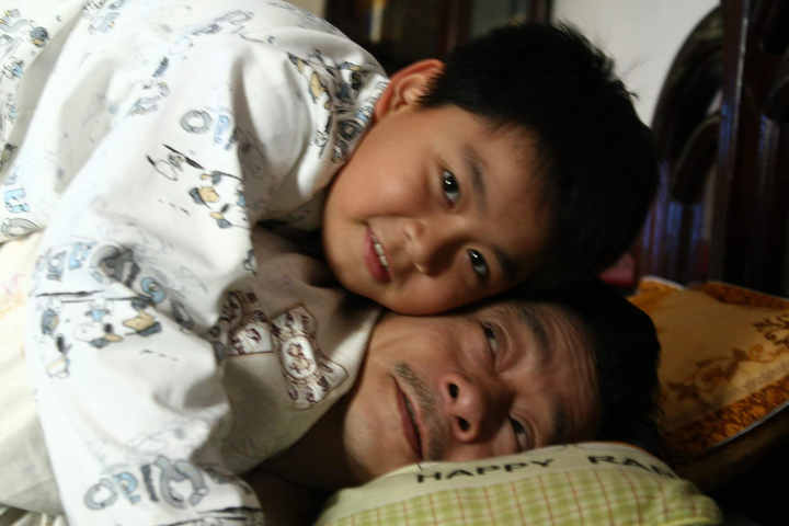 Con trai NSND Hoàng Dũng: 'Con hẹn bố ở một nơi khác' - 2