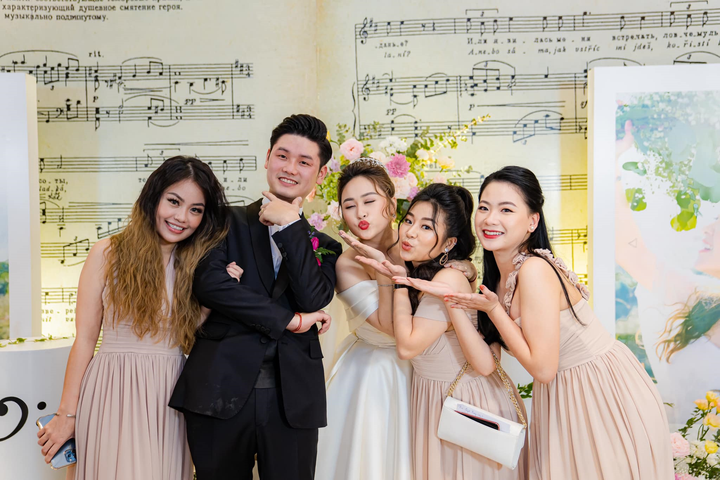 Ảnh lễ ăn hỏi và tiệc cưới của con gái diva Thanh Lam - 5