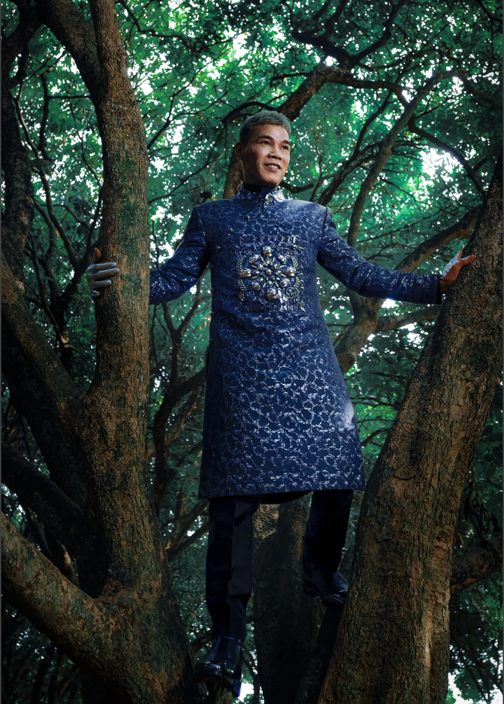 Ngắm bộ sưu tập áo dài veston tinh tế của NTK Tiến Lợi - 7