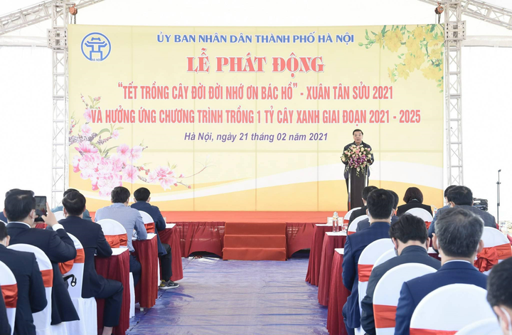 Hà Nội hưởng ứng chương trình trồng 1 tỷ cây xanh - 1