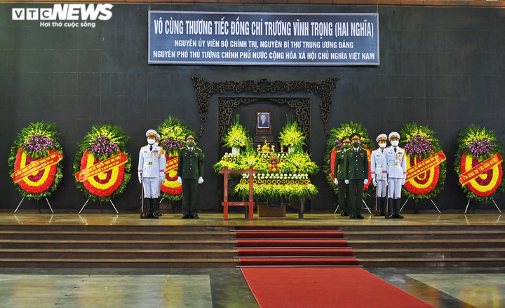 Ảnh: Lãnh đạo Đảng, Nhà nước viếng nguyên Phó Thủ tướng Trương Vĩnh Trọng - 15