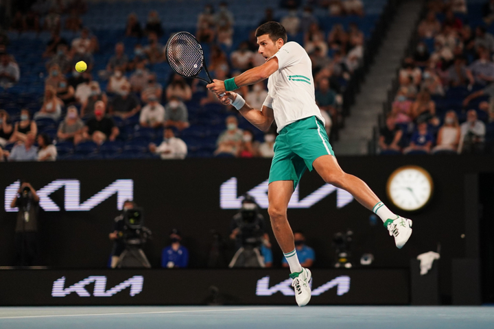 Trực tiếp Djokovic 3-0 (7-5, 6-2, 6-2) Medvedev: Djokovic vô địch - 13