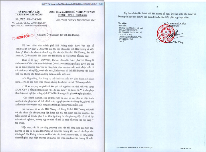 Hải Dương đề xuất phương án ‘gỡ khó’ cho vận tải, Hải Phòng phản hồi thế nào? - 2