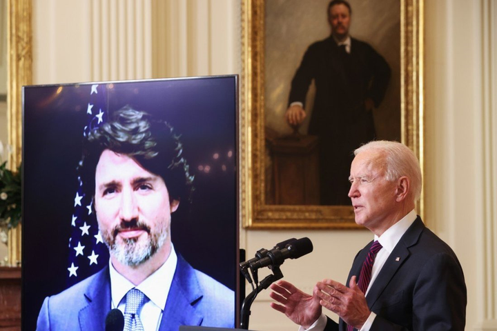 Ông Biden: Mỹ và Canada sẽ hợp tác để đối phó với Trung Quốc - 1