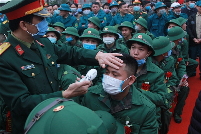 Tổ chức lễ giao nhận quân không quá 20 phút - 1