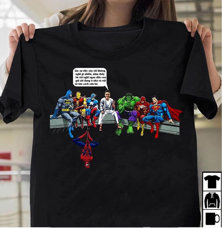 Dân mạng vẽ tranh tôn vinh người hùng cứu bé gái rơi từ tầng 13 - 5