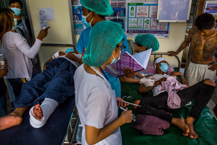 Bi kịch dân thường trong cuộc biểu tình Myanmar - 12