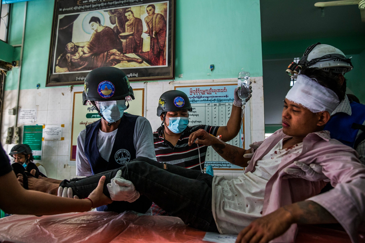 Bi kịch dân thường trong cuộc biểu tình Myanmar - 7