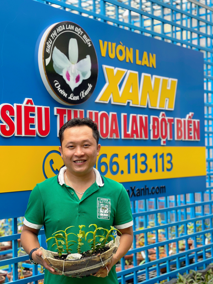 Ông chủ Trần Tấn Hiền và câu chuyện làm giàu từ hoa lan - 1