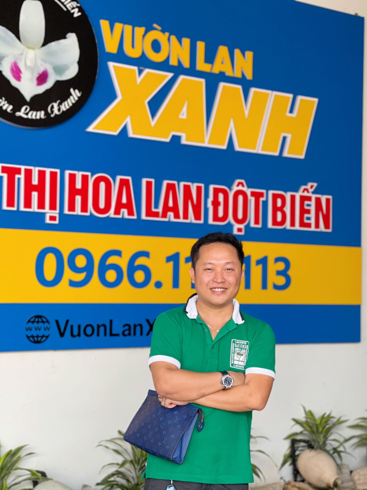 Ông chủ Trần Tấn Hiền và câu chuyện làm giàu từ hoa lan - 3