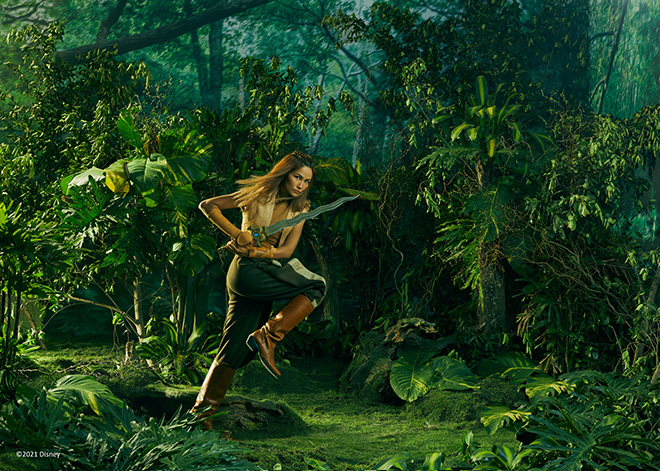 Ảnh: H'Hen Nie hoá thân thành công chúa trong hoạt hình Walt Disney - 5