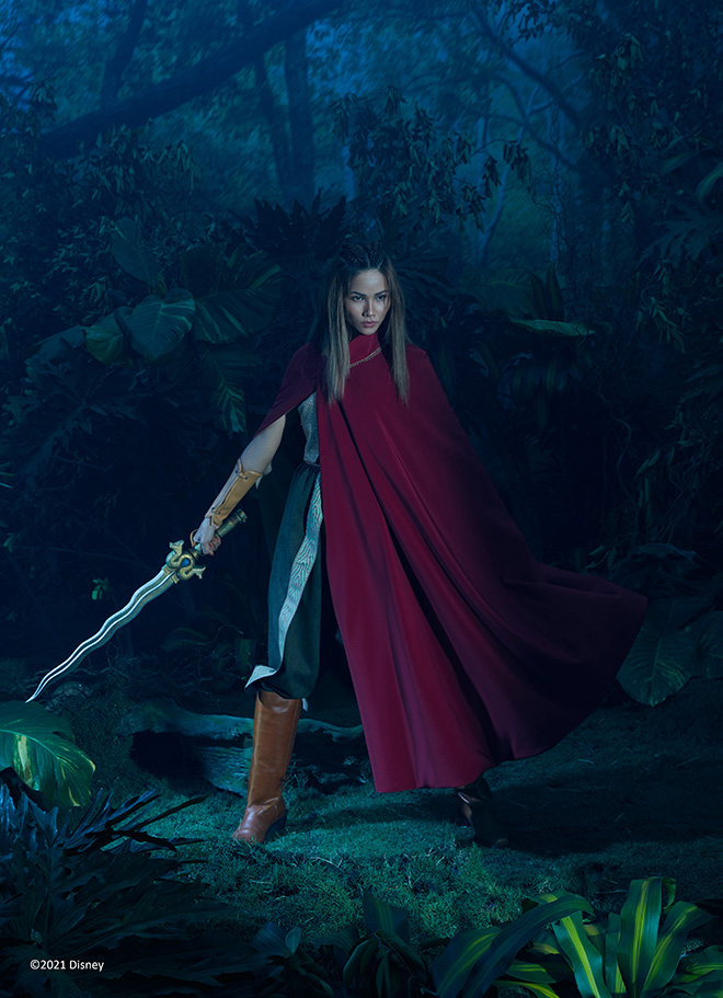 Ảnh: H'Hen Nie hoá thân thành công chúa trong hoạt hình Walt Disney - 7