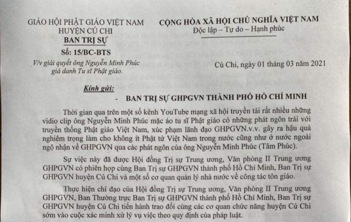 'Nhà sư' ăn thịt chó ở Củ Chi là sư giả - 2