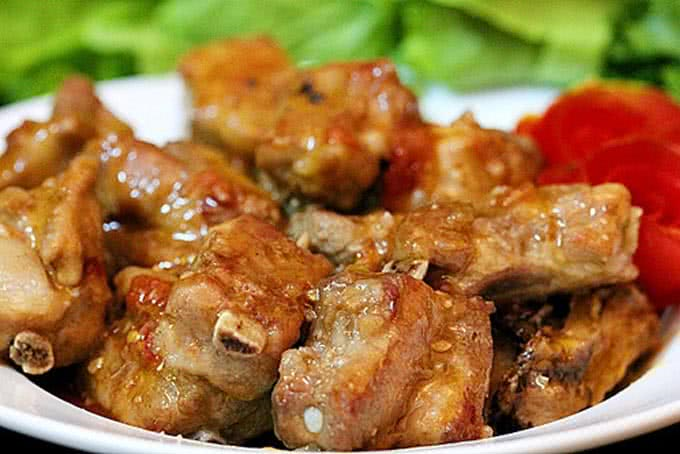 Món ngon mỗi ngày: Cách làm sườn non sốt me chua ngọt - 1