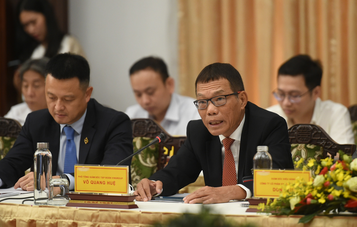 Ảnh: Thủ tướng với lãnh đạo doanh nghiệp tại 'Đối thoại 2045' - 8