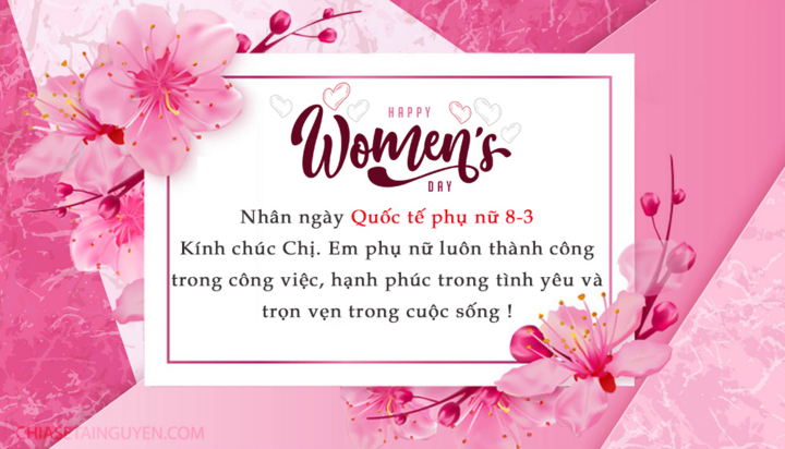 Thiệp chúc mừng 8/3 đẹp cho ngày Quốc tế Phụ nữ - 12