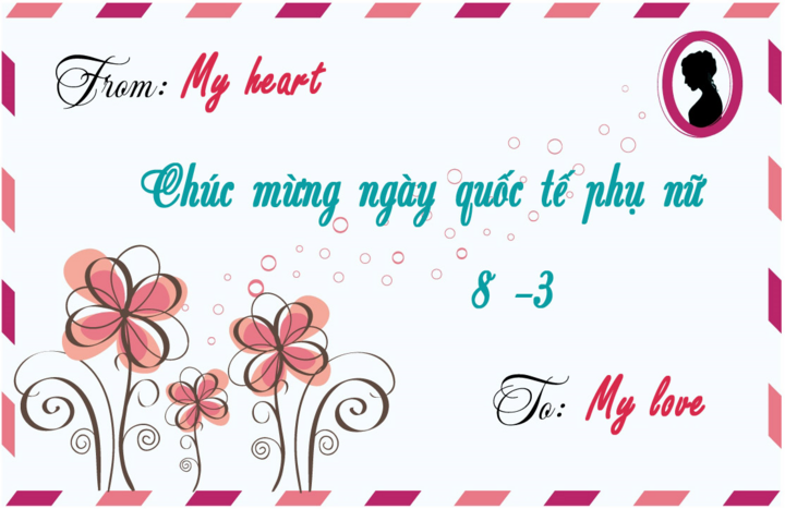 Thiệp chúc mừng 8/3 đẹp cho ngày Quốc tế Phụ nữ - 10