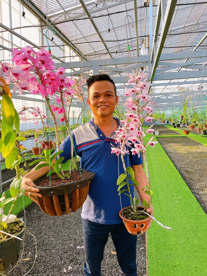 Vườn hoa lan ở Lâm Đông gây sốt với những giống hoa đột biến tiền tỷ - 2