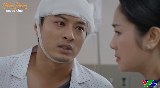 'Hướng dương ngược nắng' tập 39: Bà Bạch Cúc đến bệnh viện tát Kiên - 1