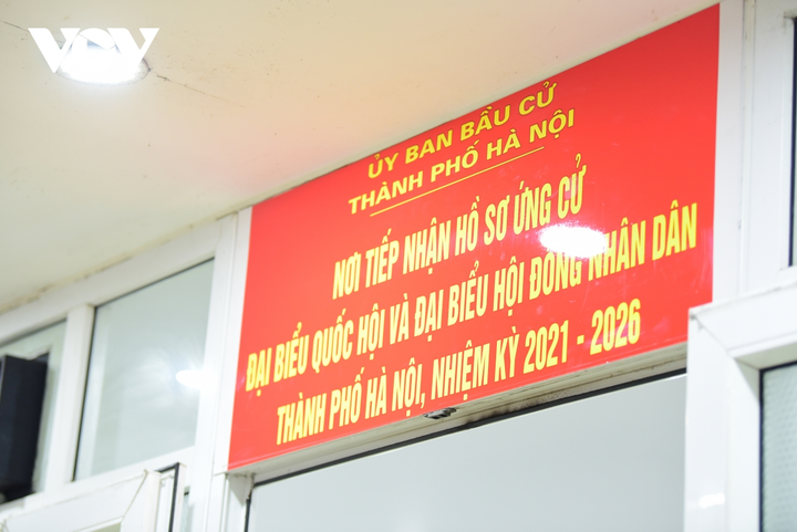 Nhiều người nhận hồ sơ tự ứng cử đại biểu Quốc hội tại Hà Nội - 1