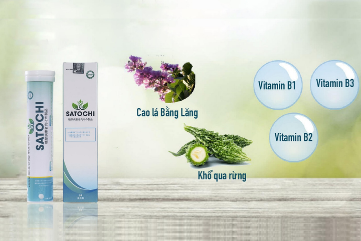Viên sủi Satochi: Công thức thảo dược cho người bệnh tiểu đường - 2